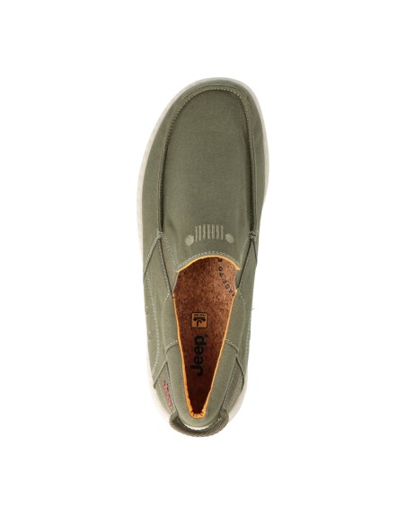 jeep Samoa Slip On mocassino in cotone